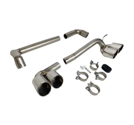 Exhaust BMW E90 / E92 Look M4, 2 original exhaust outlets