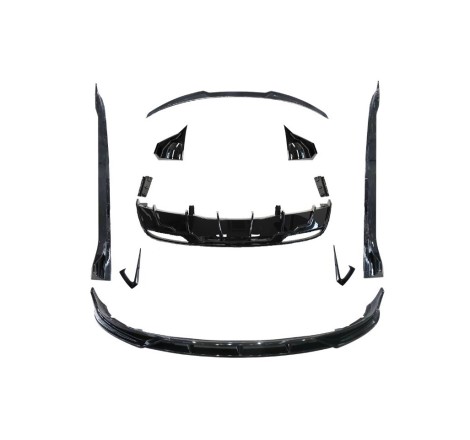 Body Kit Tesla Model 3 LCI 2024+ Look Fast Glossy Black