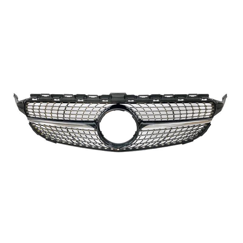 Calandre Mercedes W205 2014-2018 Look Diamond Chromed
