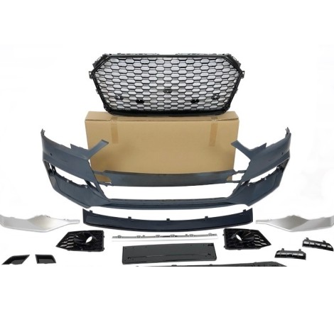 Pare-Choc Avant Audi A4 16-19 B9 Look RS4