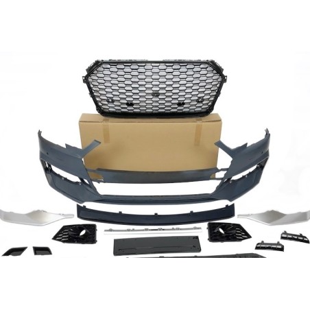 Front Bumper Audi A4 16-19 B9 Look RS4