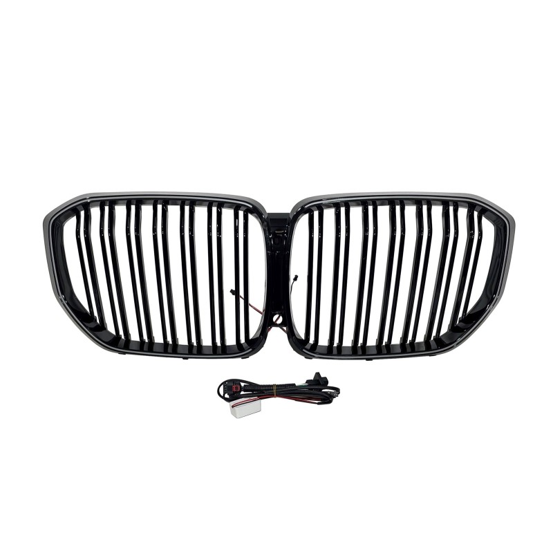 Calandre BMW G05 X5 LED Noir Brillant