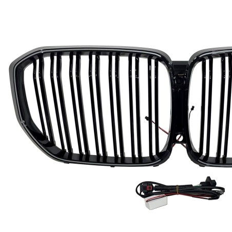 Grill BMW G05 X5 LED Gloss Black