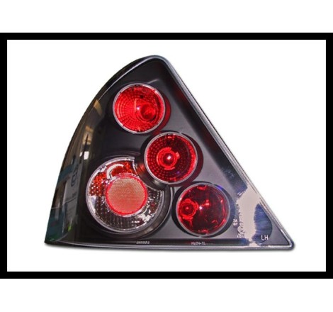 Set Of Rear Tail Lights Ford Mondeo 2001 5-Door Lexus Black