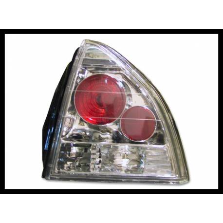 Set Of Rear Tail Lights Honda Prelude 1992 Lexus Chromed