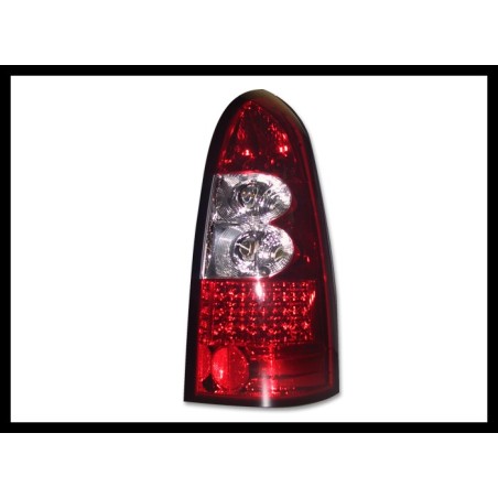 Set Of Rear Tail Lights Opel Astra G SW Lexus Red