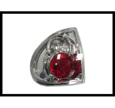 Set Of Rear Tail Lights Renault Laguna 1995 Lexus Chromed