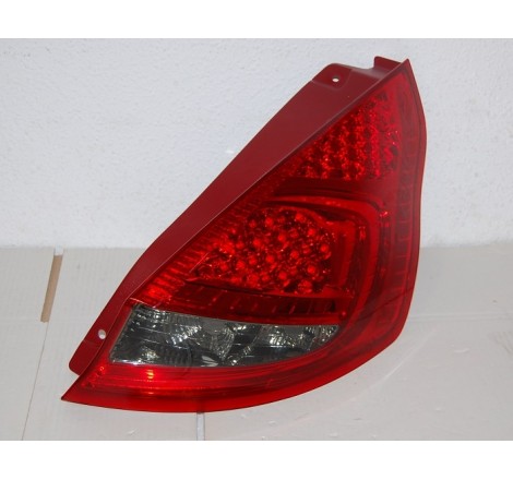 Set Of Rear Tail Lights Ford Fiesta 2009, Led Red