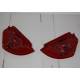Set Of Rear Tail Lights Ford Fiesta 2009, Led Red