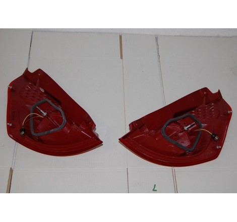 Set Of Rear Tail Lights Ford Fiesta 2009, Led Red