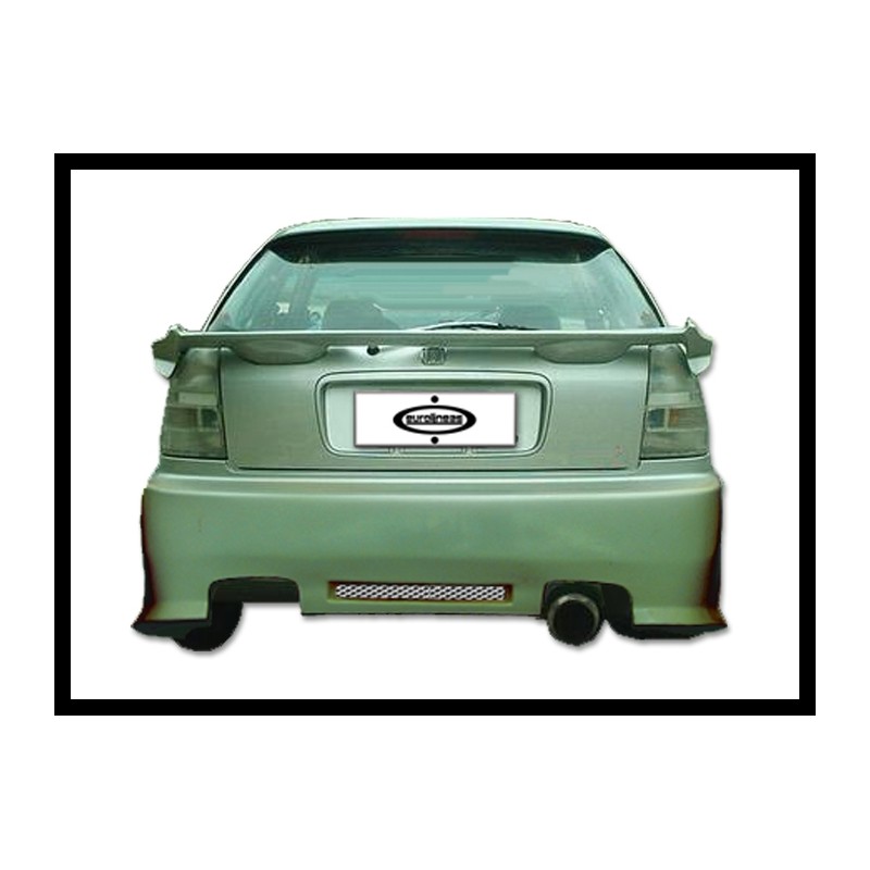 Rear Bumper Honda Civic 1996-2000, 3-Door,  Buddy Club Type