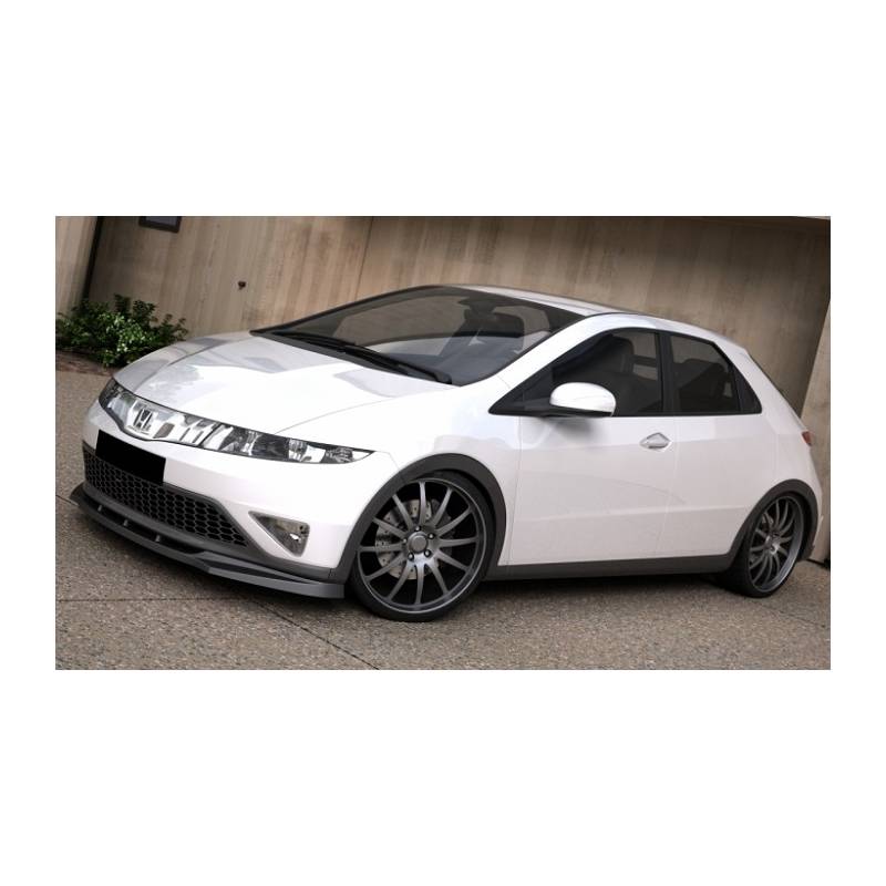 Front Spoiler Honda Civic 2006, R Type Tuning Carbon Hoods