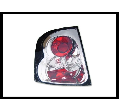 Set Of Rear Tail Lights Skoda Octavia 1996-2000, Lexus Chromed