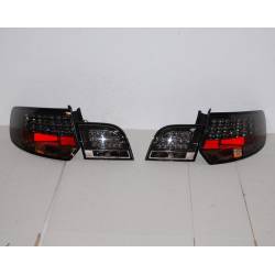 Set Of Rear Tail Lights Audi A3 Sportback '04-08 Led Black
