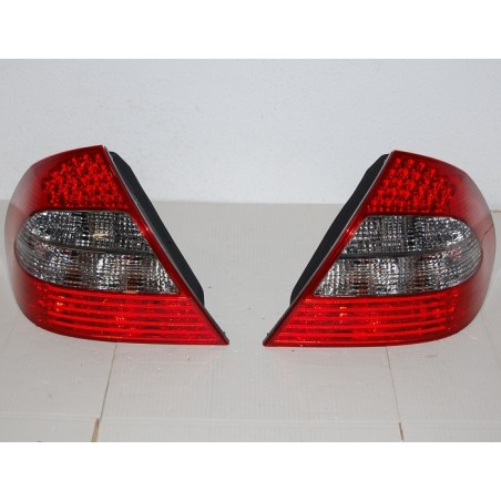 Set Of Rear Tail Lights Mercedes W211 06-09 Led Red