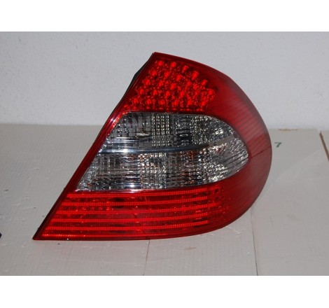 Set Of Rear Tail Lights Mercedes W211 06-09 Led Red
