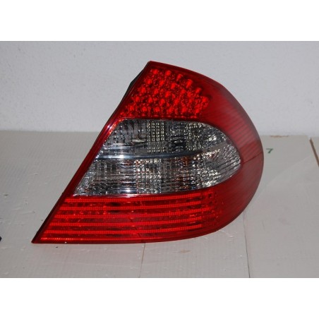 Set Of Rear Tail Lights Mercedes W211 06-09 Led Red