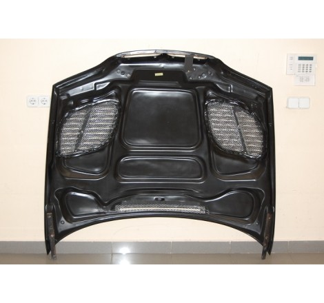 Carbon Fibre Bonnet BMW E46 2002-2006 4-Door Look GTR With Air Intake
