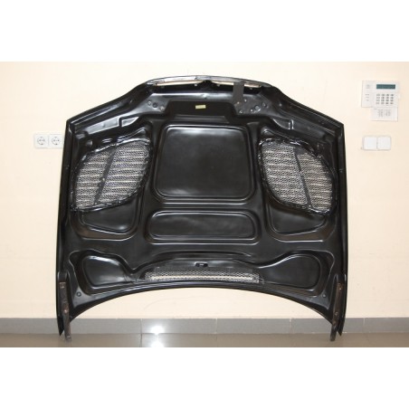 Carbon Fibre Bonnet BMW E46 2002-2006 4-Door Look GTR With Air Intake