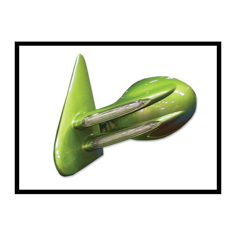 Sport Wing Mirrors F4 Manual Peugeot 206 Tuning Carbon Hoods