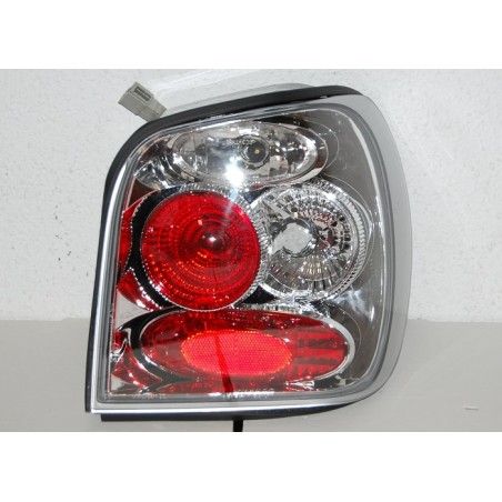Set Of Rear Tail Lights Volkswagen Polo 1999-2001 Lexus Chromed