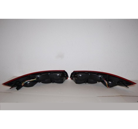 Set Of Rear Tail Lights Porsche 911 05-08 Led Red Cardna