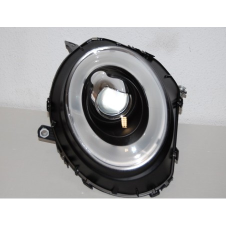 Set Of Headlamps Mini Cooper R55 / R56 06-10 L/D Black Lti