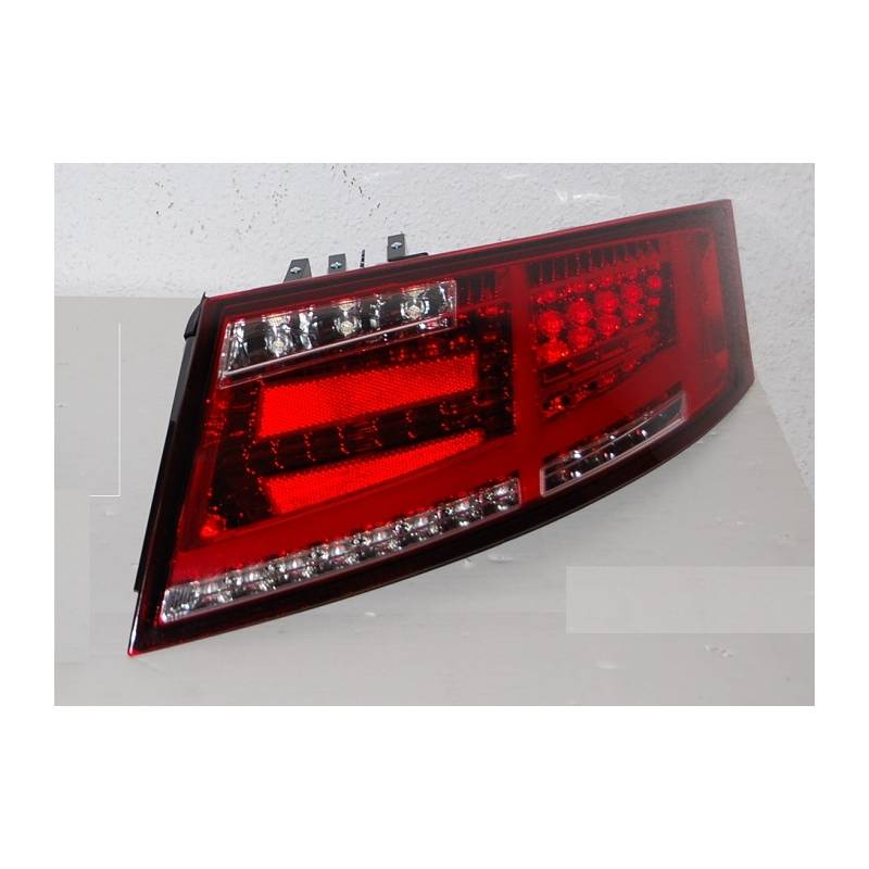 Set Of Rear Tail Lights Audi TT 8J 20062014 Led Red Cardna Flashing