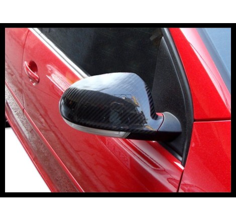 Carbon Fibre Mirror Covers Volkswagen Golf 5