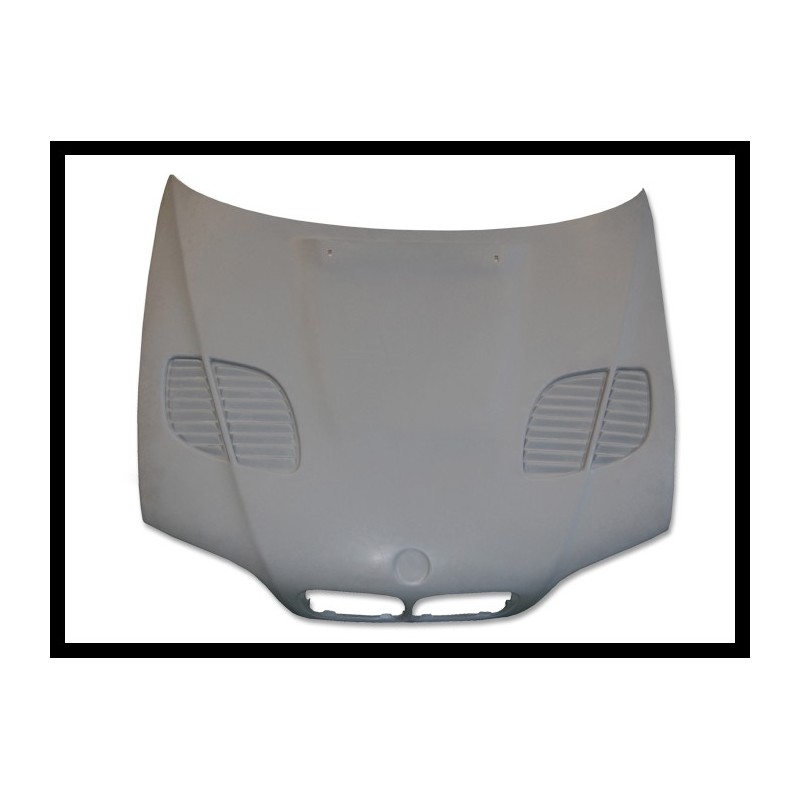 Fibreglass Bonnet BMW E46 1998-2002 4-Door GTR Type