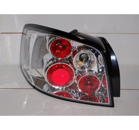 Set Of Rear Tail Lights Audi A3 2003-2008 Lexus Chromed