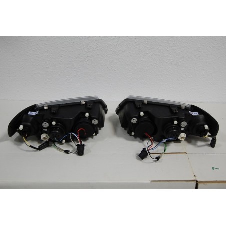 Set Of Headlamps Day Light Audi A3 96-02, Model II, Black