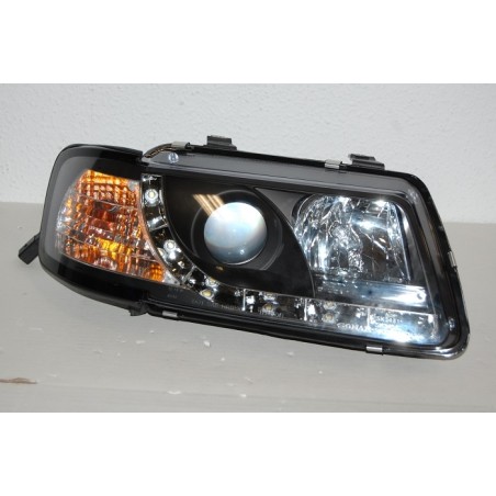 Set Of Headlamps Day Light Audi A3 96-02, Model II, Black
