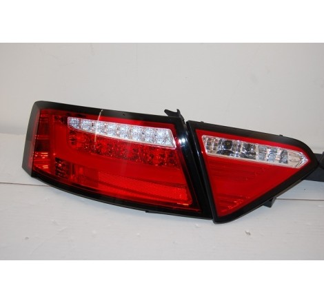 Feux Arrières Audi A5 2-4P 07-09 Led Red Cardna Clignotant Led