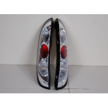Set Of Rear Tail Lights Opel Corsa C Lexus Chromed