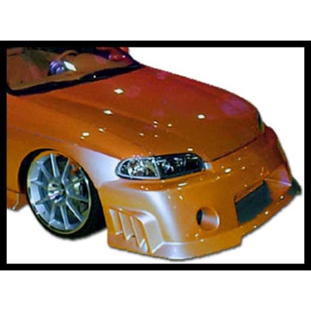 Front Bumper Honda Civic 1992-1995, Combat Type